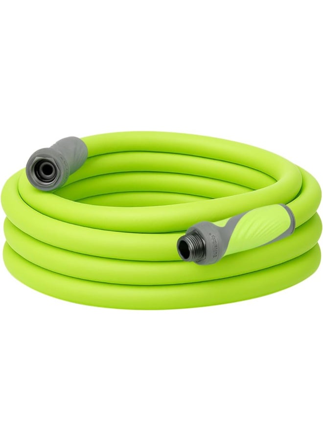 Flexzilla SwivelGrip All-Weather Lightweight Garden Hose Green and Grey 5/8 Inch x 25ft HFZG525YWS - Image 1